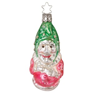 Clown 9,5 cm Inge-Glas® Manufacture Nostalgie Décoration de sapin de Noël
