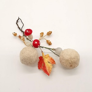 Snow globes, mushrooms, glass balls, small handicrafts Schatzhauser Christmas decorations
