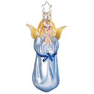 Nostalgischer Engel 10cm  Inge-Glas® Christbaumschmuck