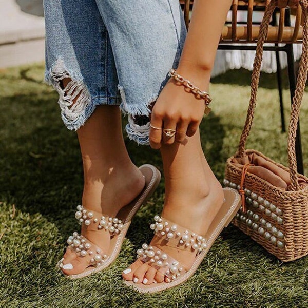 halie pearl sandals