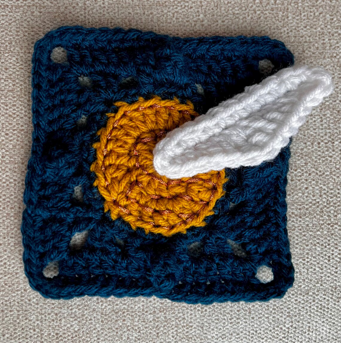 Snitch Pattern Golden Snitch Granny Square Pattern - Etsy