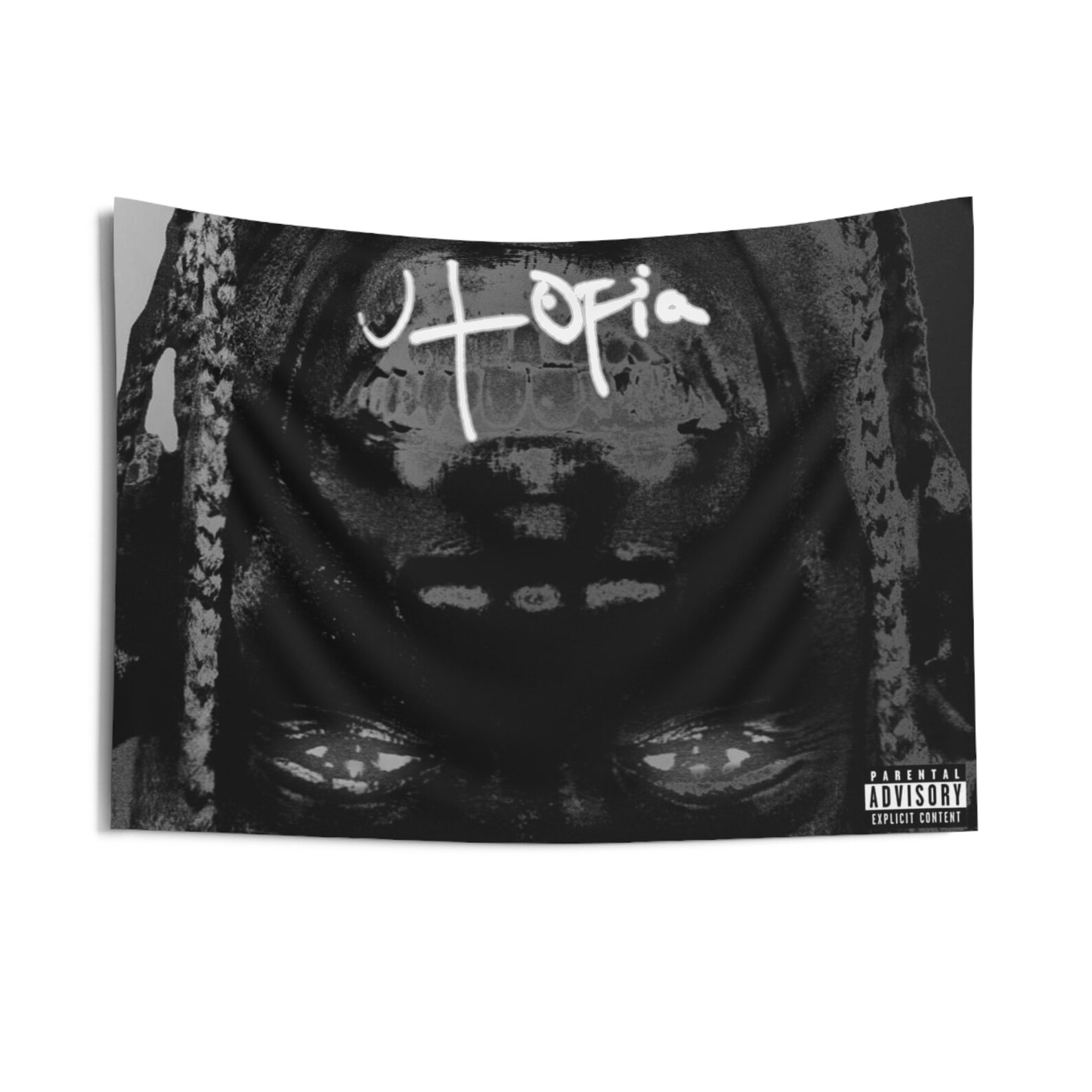 Travis Scott Utopia Album Cover Tapestry Travis Scott Album Tapestry