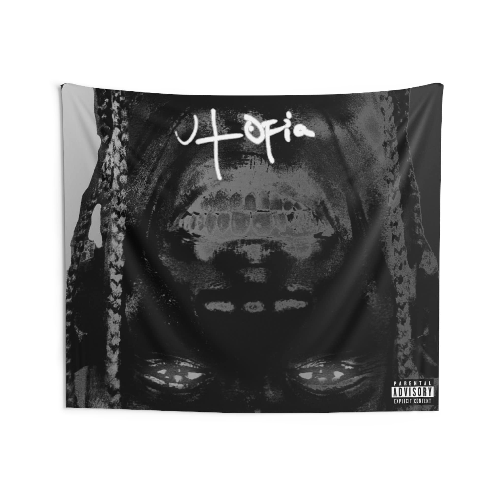 Travis Scott Utopia Album Cover Tapestry Travis Scott Album Tapestry