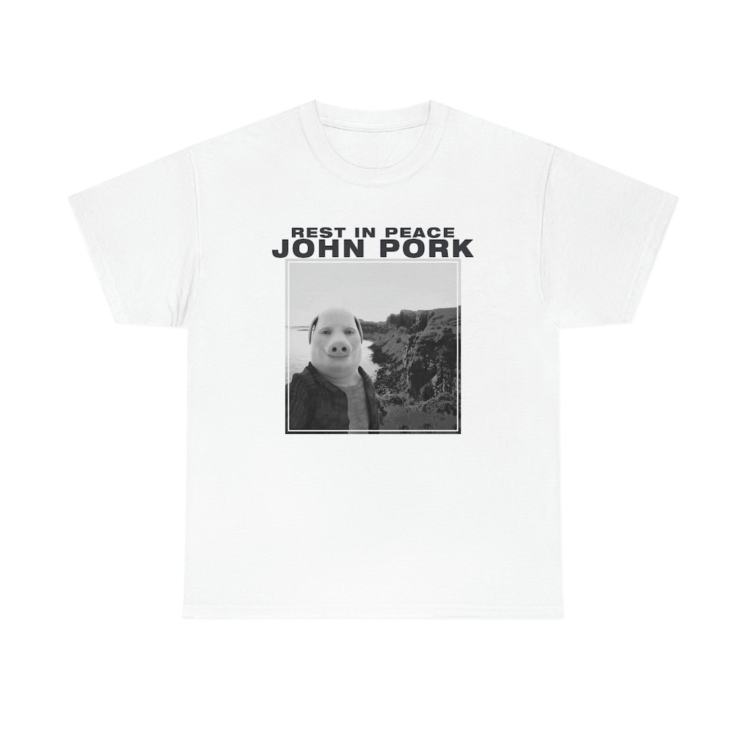 John Pork Shirt Descanso unisex en paz John Pork Shirt Tiktok Etsy España
