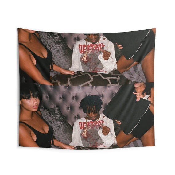 Playboi Carti Album Wall Tapestry Self Titled Banner Hip hop