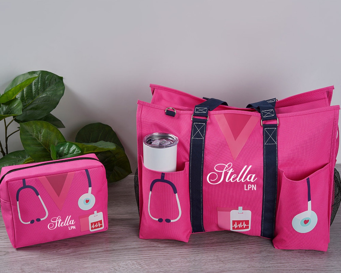 Custom Nurse Tote Bag/tote Bag for Nurse/nurse Canvas Tote Etsy