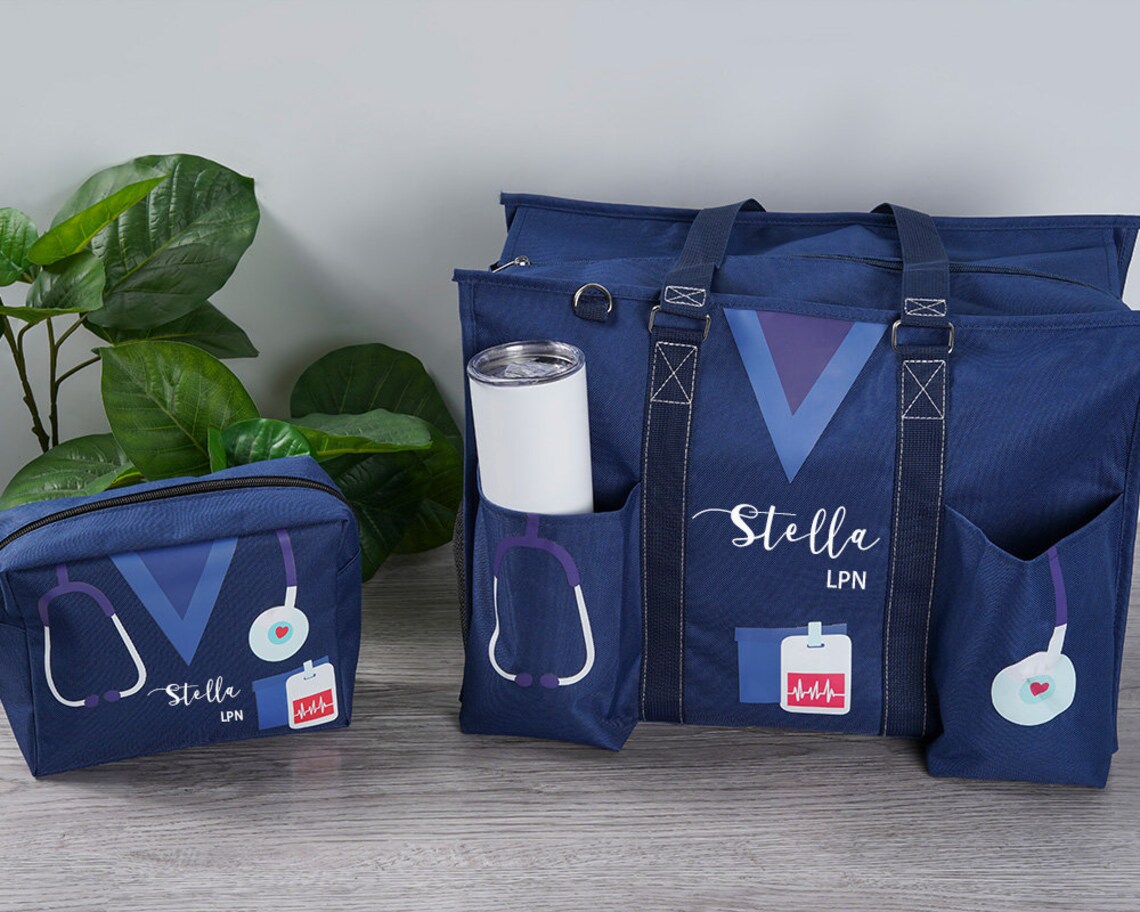 Custom Nurse Tote Bag/tote Bag for Nurse/nurse Canvas Tote Etsy