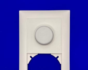 Philips Hue Smart Button Halterung mit CH Feller EDIZIO due 2er Rahmen