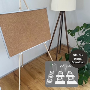 3D Printed Easel – Digital STL Files for Wedding Signs, Displays & Art