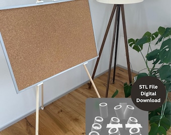 3D Printed Easel – Digital STL Files for Wedding Signs, Displays & Art