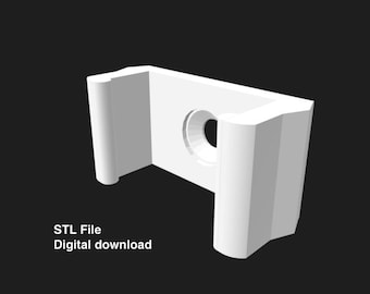 3Dプリントファイル（.stl）Philips Hue OmniGlowストリップライト用取り付けクリップ/ブラケット