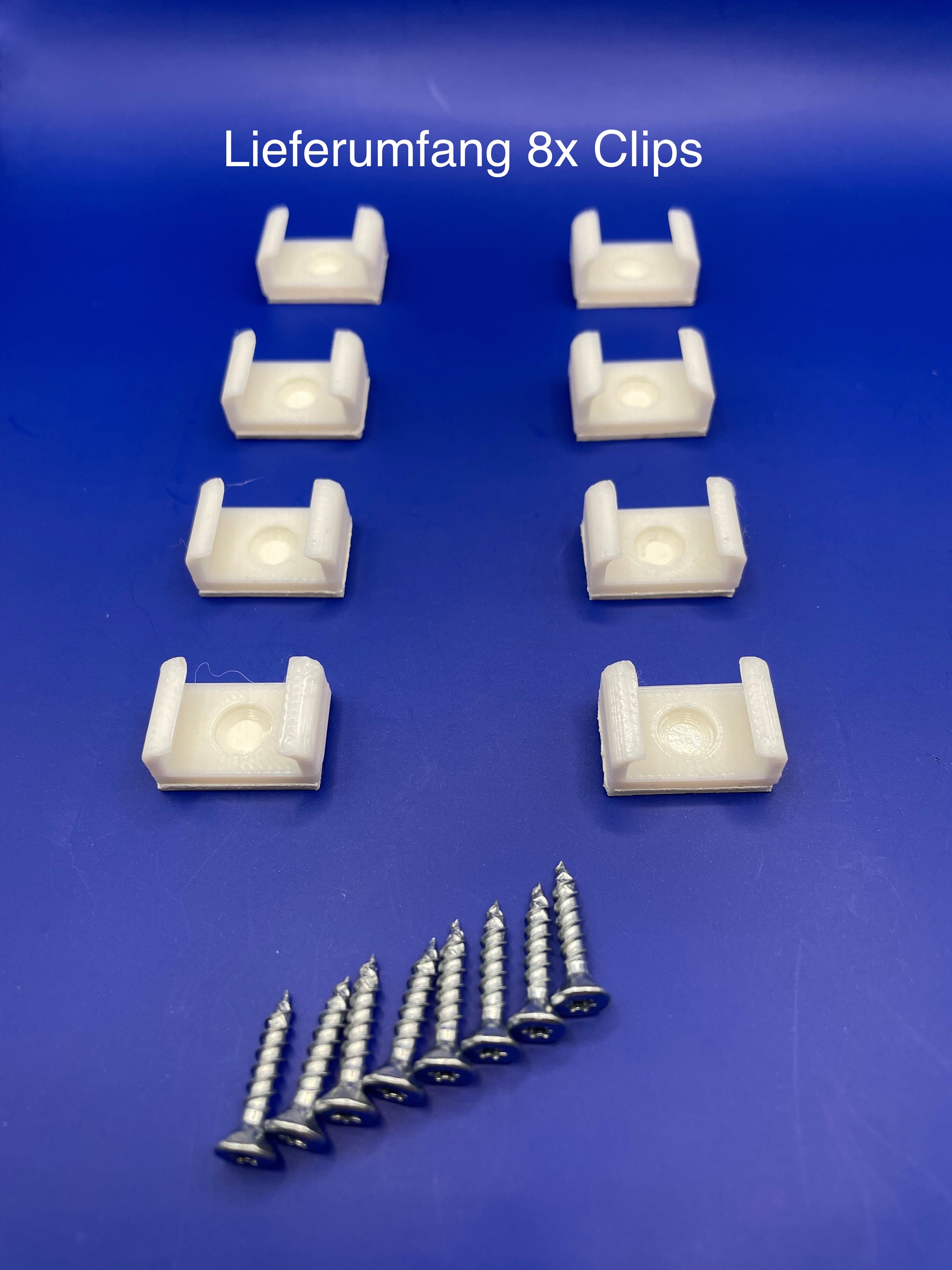 Mounting Clips / Bracket for Philips Hue LED Lightstrip (lightsrip V1