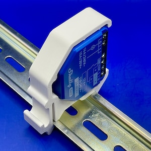 Shelly DIN rail bracket mounting