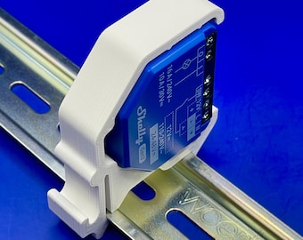 Shelly DIN rail bracket mounting