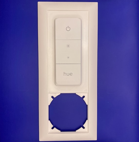 Support d'interrupteur Philips Hue avec cadre Feller EDIZIOdue 3 Version 2  arrondi, avec logo Hue -  France