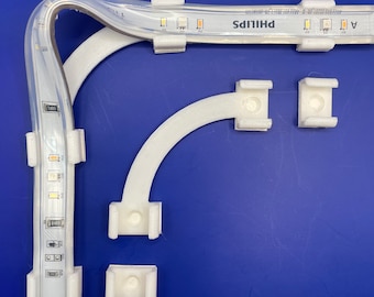 Mounting Clips / Bracket for Philips Hue LED Lightstrip (Lightstrip Plus)