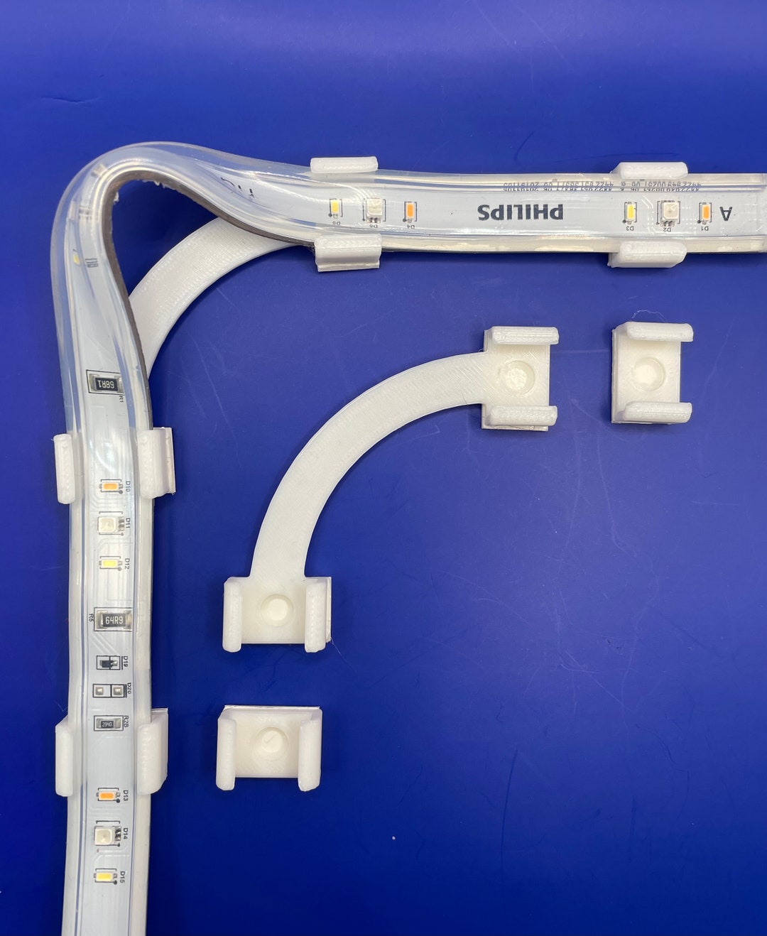Mounting Clips / Bracket for Philips Hue LED Lightstrip Etsy