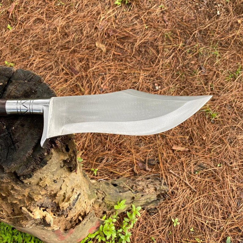 Long Viking Axe Handmade Custom Survival Knife Axe Etsy