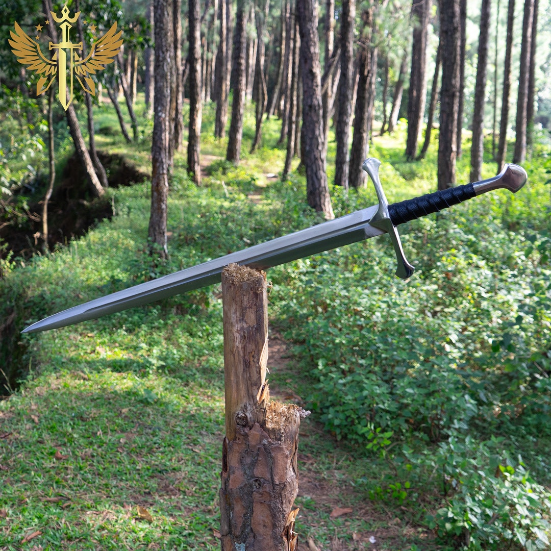 Narsil Sword Anduril Sword Replica Bastard Sword Longsword With Sheath