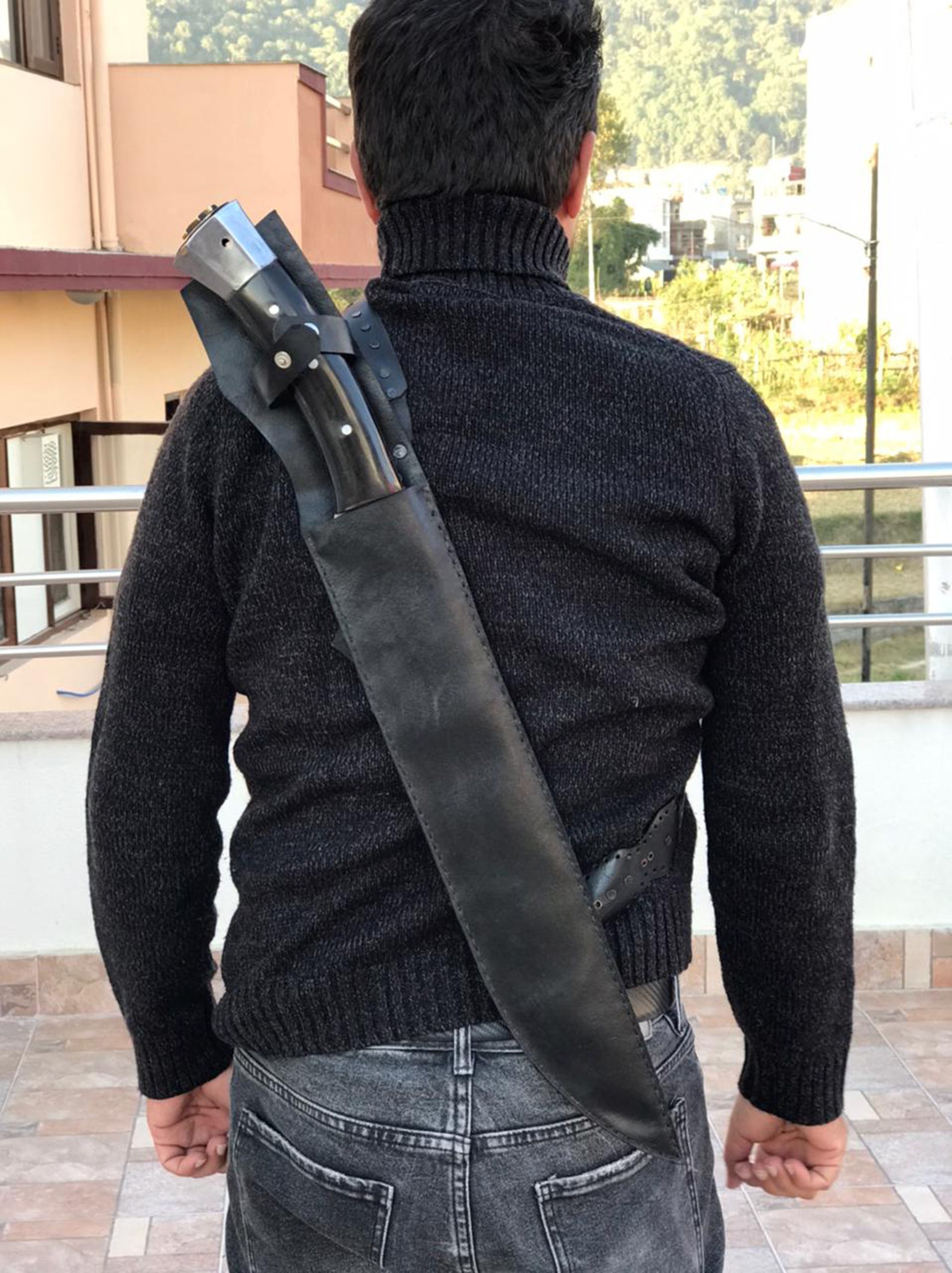 Book of Eli Machete Kukri Knife Handmade Survival Eli Kukri Etsy