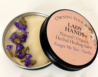 LADY HANDS | Herbal Healing Salve for Soft Hands