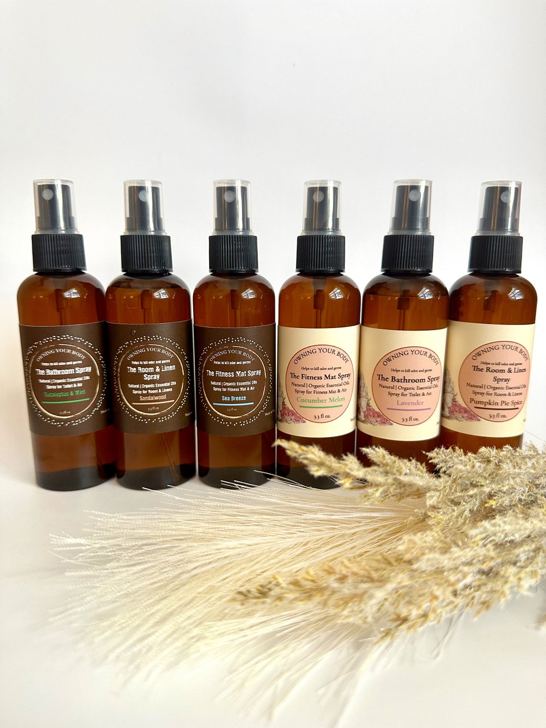 Natural Organic Disinfectant Spray Bathroom Spray Room & - Etsy