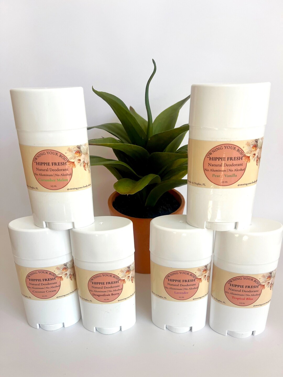 Healthy Deodorant is Effective HIPPIE FRESH Etsy