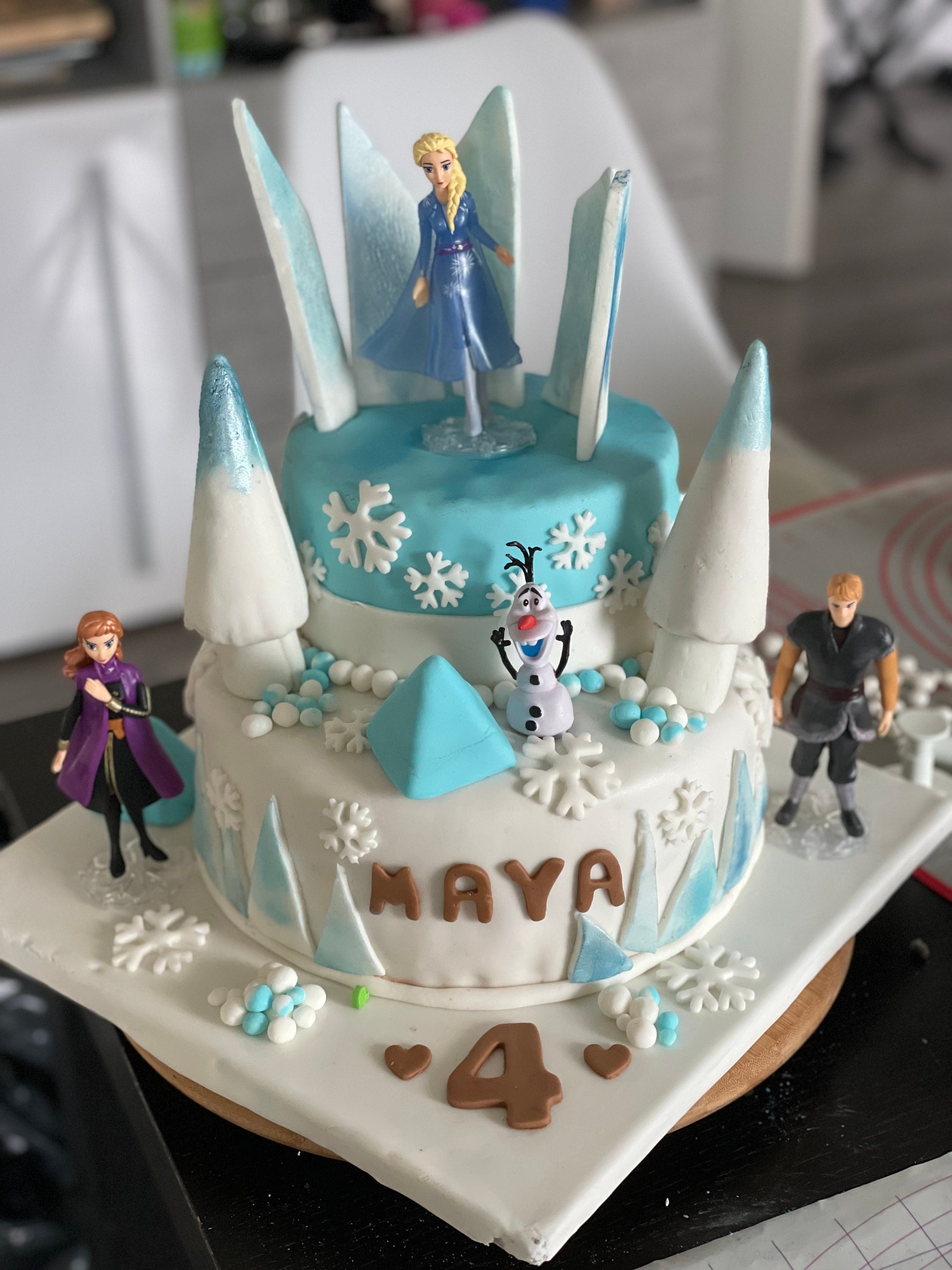 Frozen Movie Fondant Cake Il Fullxfull.4145464187 Plks