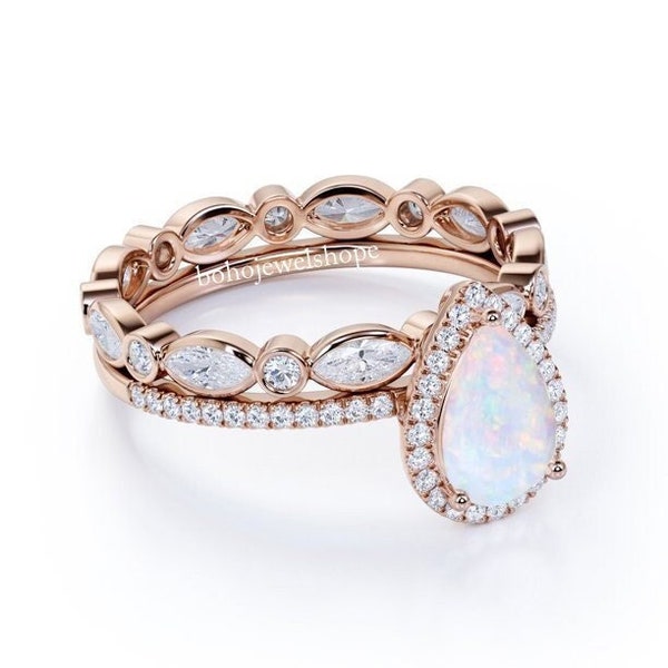 Opal Engagement Ring - Etsy