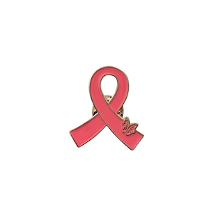 Pins for vest, cardigan, scarf, pink October, pin style, pink ribbon butterfly