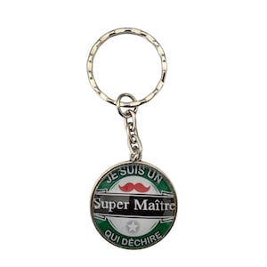 Original teacher gift – thank you teacher key ring – personalized teacher gift at the end of the school year