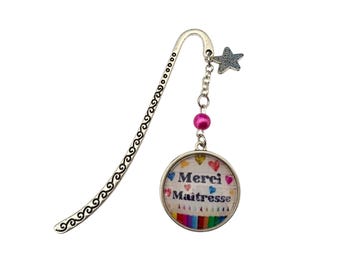 Original teacher gift – thank you teacher bookmark – personalized teacher gift at the end of the school year – thank you teacher