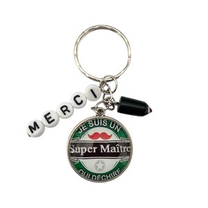 Regalo original para el profesor – llavero de agradecimiento al profesor – regalo personalizado para el profesor al final del curso escolar