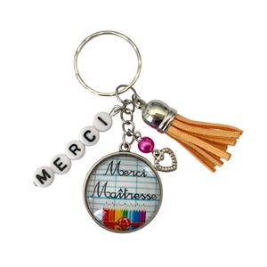 Regalo original para el profesor – llavero de agradecimiento al profesor – regalo personalizado para el profesor al final del curso escolar