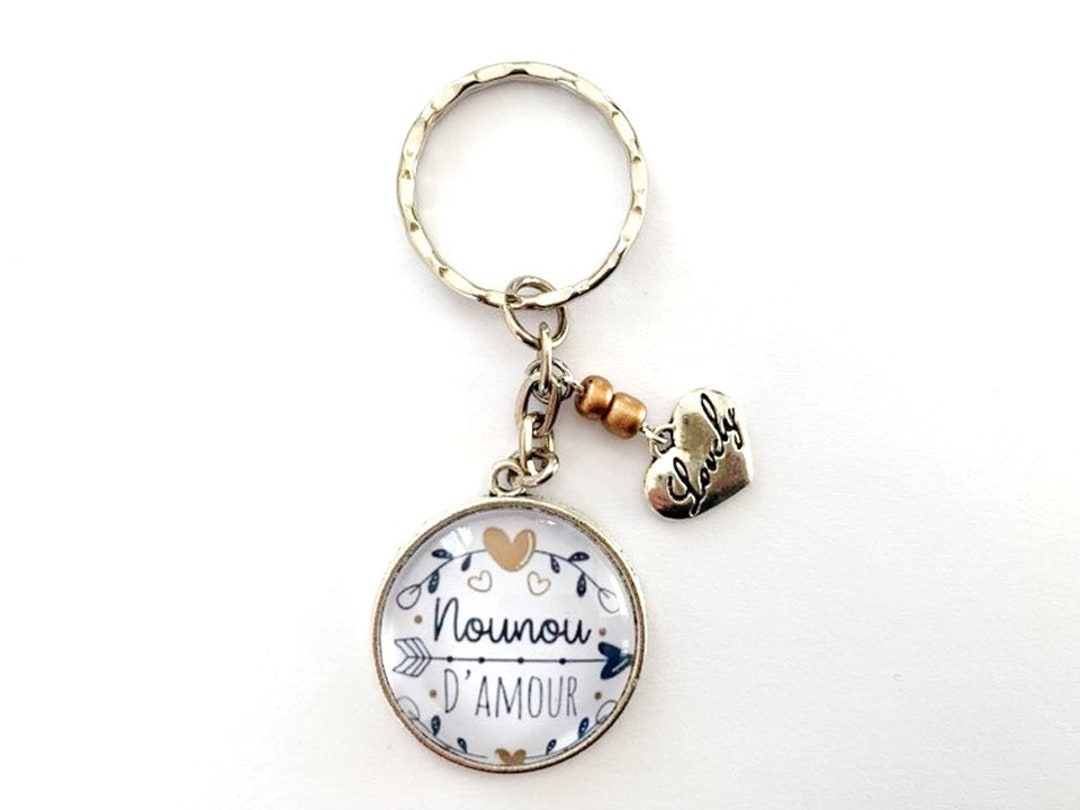 Key Rings Nanny Super Nanny Key Ring, Nanny Gift, Loving Nanny - Etsy