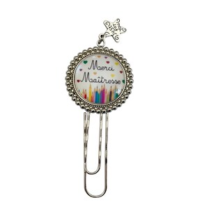 Original teacher gift – thank you teacher bookmark – personalized teacher gift at the end of the school year