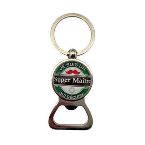 Regalo original para profesores: llavero abrebotellas de agradecimiento para profesores, regalo personalizado de fin de curso.