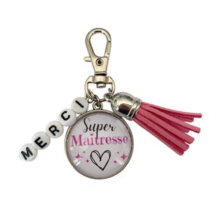 Original teacher gift – thank you teacher key ring – personalized teacher gift at the end of the school year