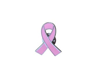 Pins for vests, cardigans, scarves, pink October, pin style
