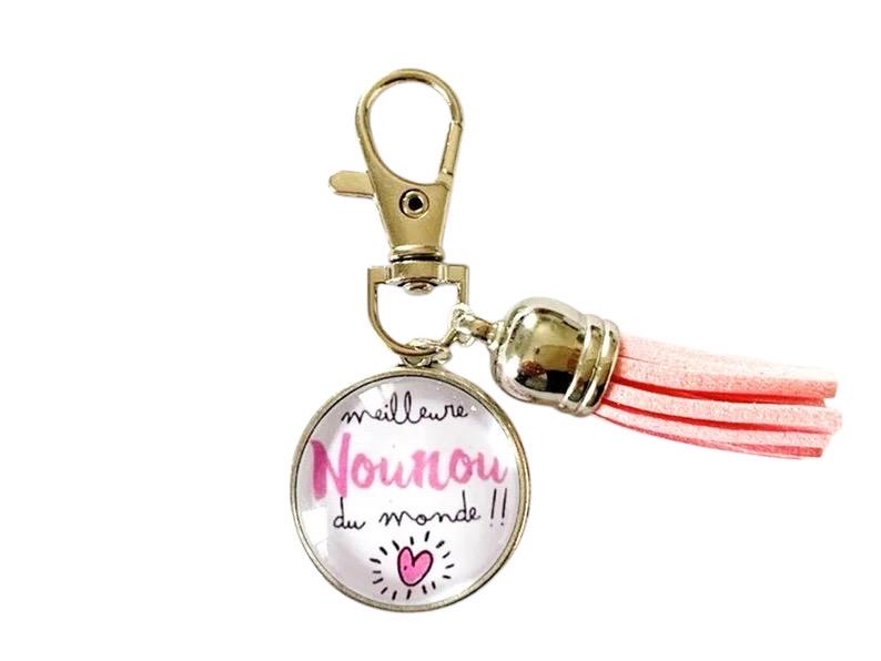 Portachiavi Personalizzato In Acciaio Inox Per Tata - Regalo Grazie Per Tata, Borsa O Zaino - 5
