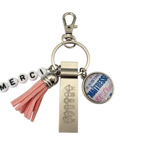 Original teacher gift – key ring with 4 GB USB key – thank you teacher – personalized teacher gift at the end of the school year