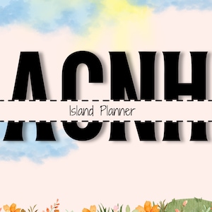 Animal Crossing Island Planer Vorlage
