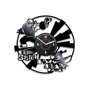  Sewing Stitch by Stitch Theme Decorations LED Vinyl Record  Clock for Wall Design,12 inches Wall Clock for Living Room Decor,Best Gifts  for Men/Women/Children(B-with LED) : Home & Kitchen