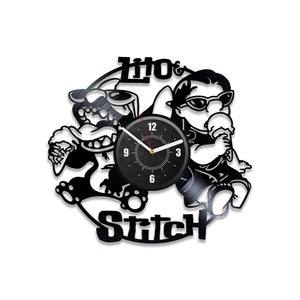 Stitch Clock by Nunoleald