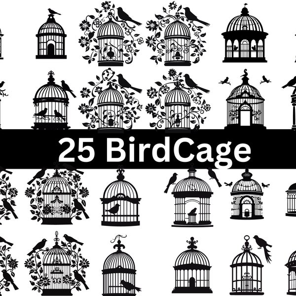 Wedding birdcage, Birdcage, Frame, Papercut, Cutting Machine, Wedding, Vintage, Shabby Chic, Decal, SVG, PNG, Files, Cricut Design Space