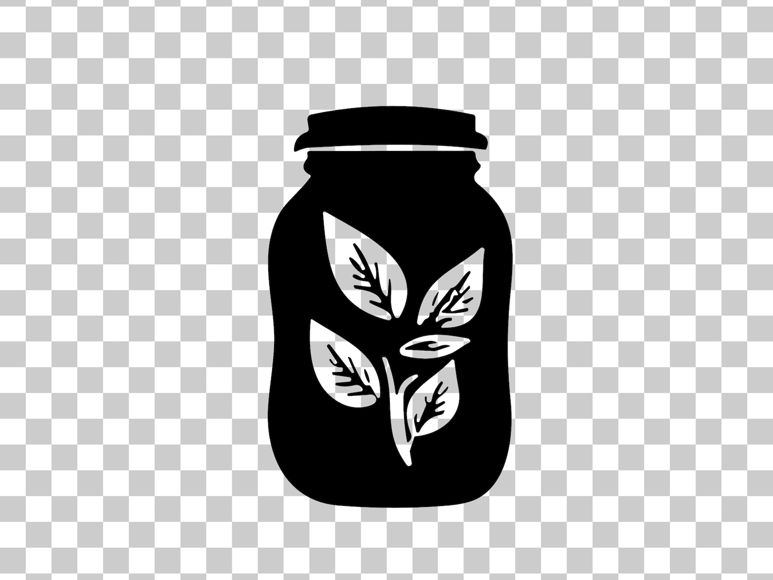 100 Silhouette Mason Jar SVG File Mason Jar Cut File Mason - Etsy
