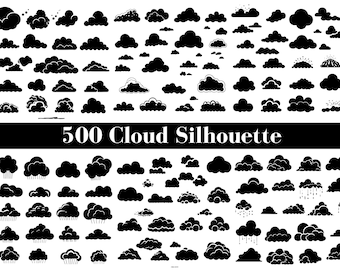 Cloud Svg Bundle, Clouds Svg, Clouds Clipart, Sky Svg, Cloud Svg Files ...