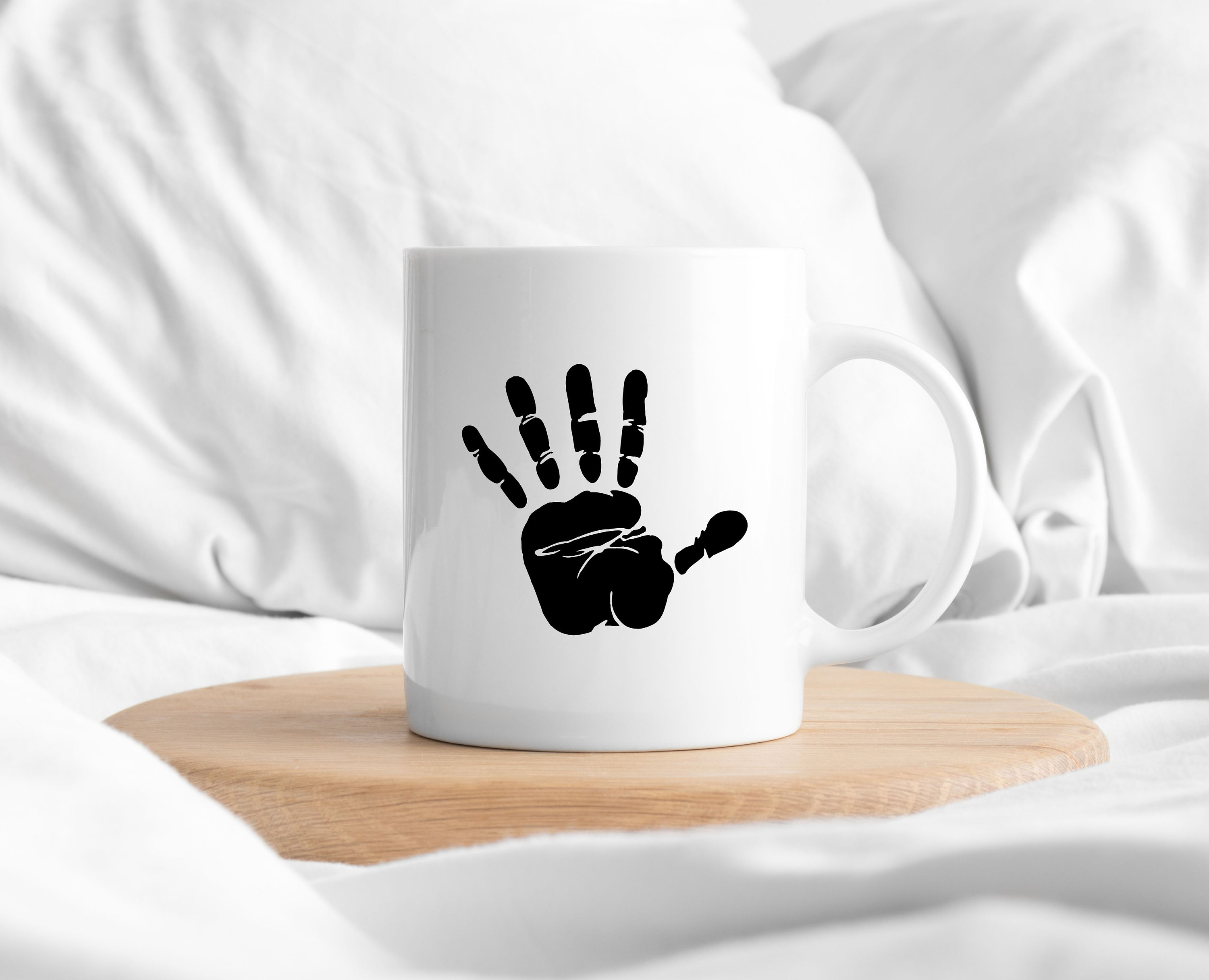 50 Handprint SVG Hand Cut File Handprint Cricut Etsy UK