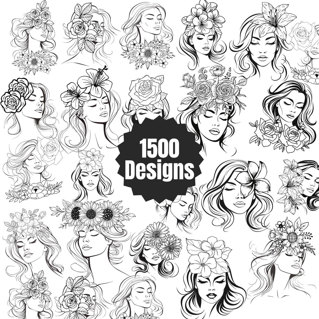 Line Art Bundle of 1500 | One Line Drawing | Minimalist | Wall Art ...
