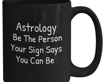 Astrology stars change and so can we learn about yourself weekly star sign what's your sign gift mug cup coffee tea stars and planets ali...